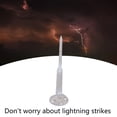 thumbnail image 4 of Lightning Rod, Lightning Protection Equipment Stainless Steel 50cm Rust Prevention  for Tower, 4 of 7