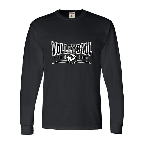 Adult Volleyball Cool Design Long Sleeve T-Shirt