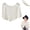 White, variant on Women's Lace Hollow Out Baseball Cap Breathable Mesh Sun Hat Korean Style Adjustable UV Protection Sunscreen Cap for Summer Beach Travel Outdoor Casual Wear, Black,M