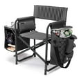 thumbnail image 1 of Picnic Time 807-00-679-000-0 Chaise Fusion - Gris Foncé et Noir, 1 of 4