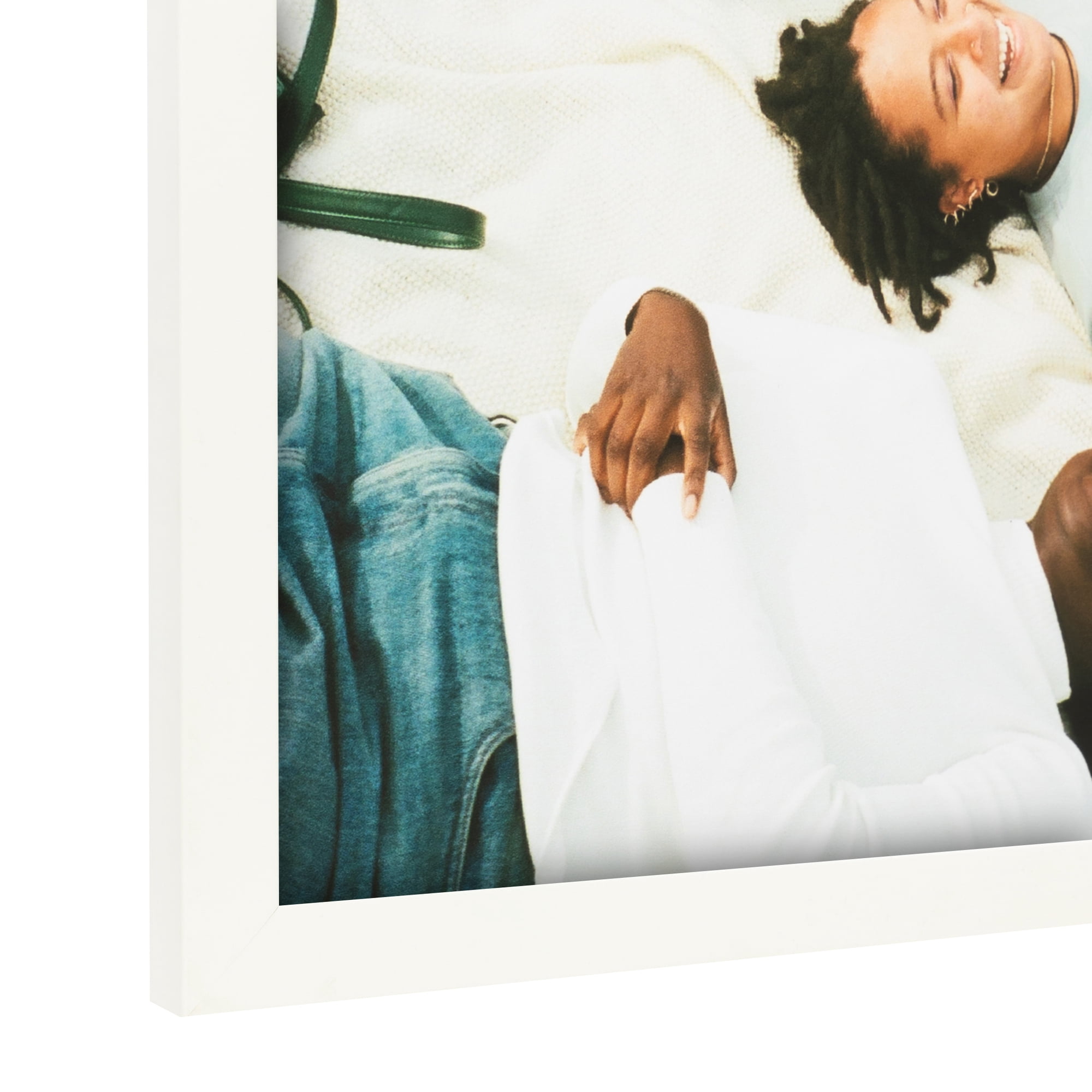 ArtToFrames 18" x 24" Contemporary White Picture Frame, 18x24 inch White Wood Poster Frame (WOM-4731),  Pack