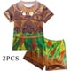 thumbnail image 1 of 3Pcs Moana Maui Tatuaje Camiseta Para Niño Pantalones Cortos Conjunto Completo Traje De Natación De Halloween Disfraz De Cosplay Niños Ropa, 1 of 3