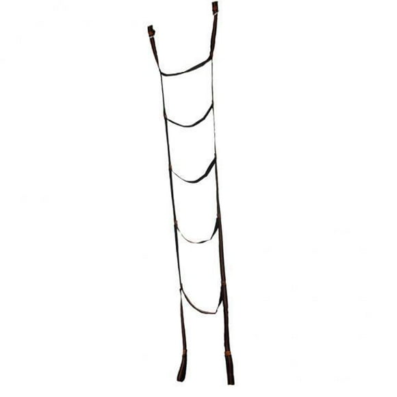 DYNWAVECA Polyester Rope Ladder Swing for Outdoor Work, Emergency Playground Hanging