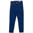 thumbnail image 2 of Rag & Bone New York Women's Nina High Rise Ankle Cigarette Stretch Indigo Jeans (26, Indigo), 2 of 7