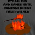 thumbnail image 3 of CafePress - Someone Burns Wiener T Shirt - Mens Comfort Colors Shirt, 3 of 5