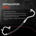 thumbnail image 6 of A-Premium A/C Discharge Line Hose Assembly Compatible with Hyundai Equus 2011-2013, Genesis 2009-2013, 4.6L 5.0L, Compressor to Condenser, 6 of 8