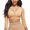 thumbnail image 1 of Womens Shapewear 3/4 Sleeve Arm Shaper Front Closure Compression Bra Post Surgery Posture Corrector Tank Top Tw, 1 of 5