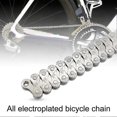 thumbnail image 1 of 2026 6/7/8/18/21/24-speed Bike Chain Long Fully Electroplated 116 Knots Professional Bicycle Chain Link For Mtb-Yvan, 1 of 5