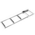 thumbnail image 4 of Tbest 3 Step Stainless Steel Telescoping Boat Ladder Swim Step Universal Under Platform Slide Mount Boat Boarding Ladder, 4 of 8