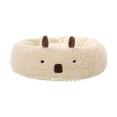 thumbnail image 3 of Cama redonda de felpa para gatos jinwen Nido para gatos forma de alpaca 40 cm x 38 cm x 20 cm, 3 of 8
