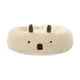 thumbnail image 3 of Cama redonda de felpa para mascotas, camas para gatos de interior, suave, calmante y autocalentable. nido, 3 of 9