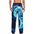 thumbnail image 7 of Salouo Blue Yin And Yang Print Pajama Pants for Men, Lounge Pants Elastic Waistband Casual Men's sleepwear Loungewear Sleep Pajama Pant -X-Large, 7 of 7