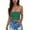 Army Green, variant on Amidoa Green Bras for Women Crop-Top Strapless Push-up Cheeky Polka Dot Bandeau Women Lingerie L