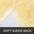 thumbnail image 7 of Lochas Soft Fluffy Rugs Faux Sheepskin Area Rug for Bedroom Living Room Home Decor Bedside Carpet,3'x5',Light Yellow, 7 of 7