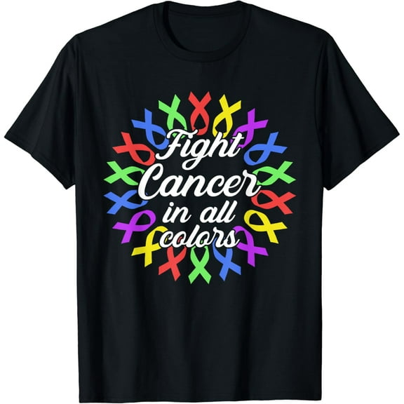 Cancer Sucks in Every Color Fighter Fight Support the Cance T-Shirt