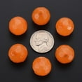thumbnail image 4 of Imitation Jelly Acrylic Beads Faceted Round Dark Orange 16.5x16mm Hole: 2.5mm about 288pcs/500g, 4 of 7