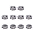thumbnail image 2 of 10pcs Axial Thrust Ball Bearings Plane Thrust Ball Bearing Kit - Shaft Rings + Base Rings + Rolling Rings, 2 of 5