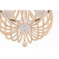 thumbnail image 4 of Colgante Light Fixture Living District Jolie con cuentas de 16 pulgadas, color beige, 4 of 8