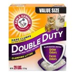 Arm & Hammer 24 lbs Double Duty Advanced Dual Odor Control Clumping Litter