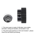 thumbnail image 3 of Unique Bargains 12.7mm Aperture 30T Mod 1 45# Steel Spur Diff Differential Motor Pinion Gear, 3 of 5