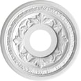 thumbnail image 5 of Ekena Millwork 13"OD x 3 1/2"ID x 3/4"P Baltimore Thermoformed PVC Ceiling Medallion (Fits Canopies up to 5 1/4"), UltraCover Satin Blossom White, 5 of 10