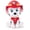 Red, variant on GUND Official PAW Patrol Rubble in Signature Construction Uniform Plush Toy, Stuffed Animal for Ages 1 and Up, 6" (Styles May Vary)