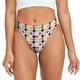 thumbnail image 1 of Fotbe Polka Dot Tanga Sin Costuras para Mujer con Estampado – Panties Invisibles, Transpirables y Cómodos para Uso Diario-Small, 1 of 6