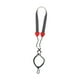 thumbnail image 2 of Correa de cuello para clarinete para instrumentos de viento de 44 cm a 58 cm personalizable para todas las edades negro, 2 of 9