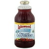Lakewood Light Organic Cranberry Juice, 32 oz (Pack of 12)