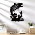 thumbnail image 1 of Decoración Metálica Ganfancp Personalizada En Paredes de Pasillos con Forma de Viejo Pescador, 1 of 7