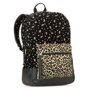 No Boundaries Women's Floral Leopard Backpack