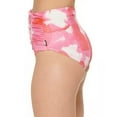 thumbnail image 2 of Calvin Klein MULTI Pleated High-Waist Bikini Swim Bottom, US 2X-Large, 2 of 3
