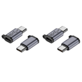 thumbnail image 1 of Adaptador Micro USB A Tipo C 2 Uds. 480Mbps 18W para Teléfono/tableta/PC, 1 of 4