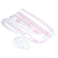 thumbnail image 1 of JUEGO DE REGLA DE COSTURA, PLÁSTICO 7PCS PROFESIONAL DE REGLA DE COSTURA SET PARA PRINCIONES PARA SASTRES para Diseñadores, 1 of 7