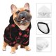 thumbnail image 3 of Fotbe Flamingo Sudadera con Estampado para Perros Pequeños – Suéter con Capucha para Mascotas, Tela Suave de Forro Polar con Bolsillo-Medium, 3 of 7