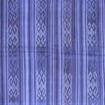 thumbnail image 1 of Ahgly Company Machine Washable Indoor Square Southwestern Blue Country Area Rugs, 6' Square, 1 of 4