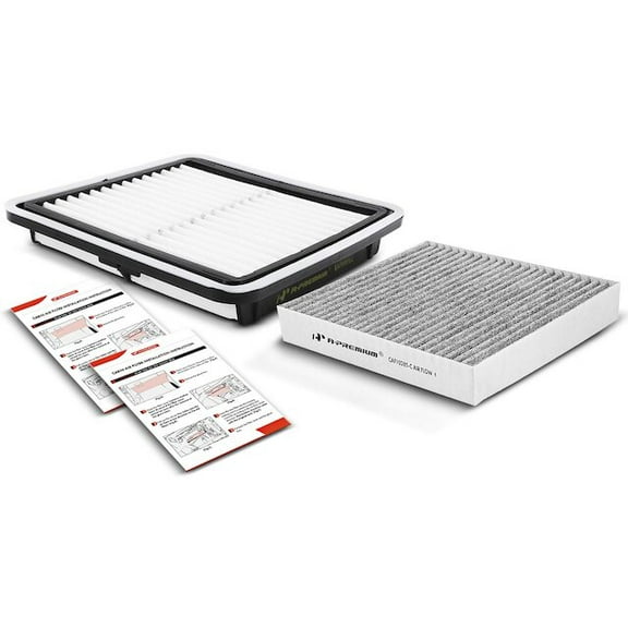 Air Filter and Cabin Air Filter Kit 2 - Compatible with 2010 - 2019 Subaru Legacy 2011 2012 2013 2014 2015 2016 2017 2018