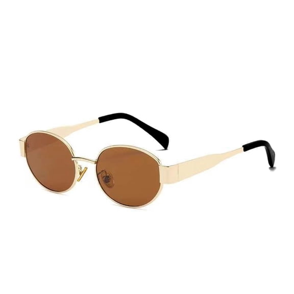UNTERING Fashion UV400 Sunglasses for Male Women Outdoor Protective Sunglasses with Oval Frame Sun Glasses for Camping Hikings