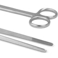 thumbnail image 4 of Nuevo producto, kit de herramientas de acero inoxidable para acuarios, pinzas, tijeras, espátula, juego de paisajismo acuático para pecera de acuario, 4 of 5