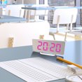 thumbnail image 1 of Up to 65% off New Creative Mobile Phone Charging Mirror Electronic Sleepy Alarm Clock LED Display Hotel Clock, 1 of 2