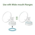 thumbnail image 2 of Maymom Flat Anti-slip/Sealing o-Ring to be Used with Maymom Wide Mouth Flange; Compatible with Spectra Widemouth Flange; 6pc/pack, 2 of 4