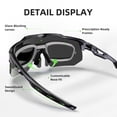 thumbnail image 4 of Polarized Sports Sunglasses for Men and Women, Big Frame TR90 Flexible Frame with UV Protection for Cycling, Running and Hiking, 4 of 6