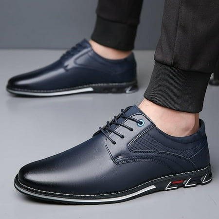 

plus size lace-up men‘s shoes 38 to 53 men‘s shoes boxed or bagged for widened and fat manufacturers
