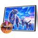 thumbnail image 2 of Pintura de diamante 5D DIY Kit de tigre de taladro redondo completo decoración del hogar arte artesanal FLhrweasw Nuevo, 2 of 9