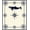 Navy Blue Ivory, Pattern 4, variant on ODIKA Boat Hooked Nautical Whale Pod Motif Interlocking Wave Border Pet Friendly & Kids Safe for Bedroom, Bedside, Nursery