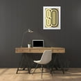 thumbnail image 3 of Design Fabrikken 14x18 White Modern Wood Framed Museum Art Print Titled - Numbers 2, 3 of 4