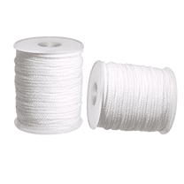 CCOCC Candle Wicks 61 Meters Long Cotton Core Candle Making Supplies 24-Strand Cotton Braid Cotton Lanterns Wick