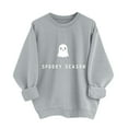 thumbnail image 6 of Neewe Women's Casual Crew Neck Sweatshirt Halloween Printed Loose Soft Long Sleeve Pullover Tops, 6 of 7