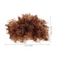 thumbnail image 2 of unbranded Peluca Afro Rizada Corta Color Marrón Transpirable Ideal Para Eventos Y Disfraces, 2 of 6