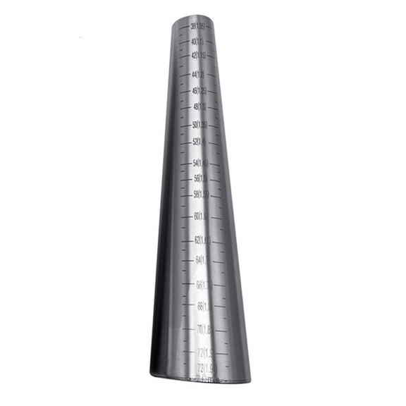 Giaone Metal Mandrel for Accurate Bracelet Sizing and Adjustments Bangle Forming Tool